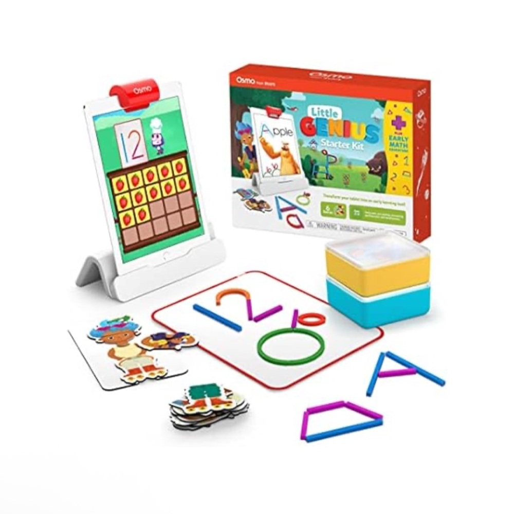 Osmo Little Genius Starter Kit iPad Ages 3-5 Learning Games NWT
